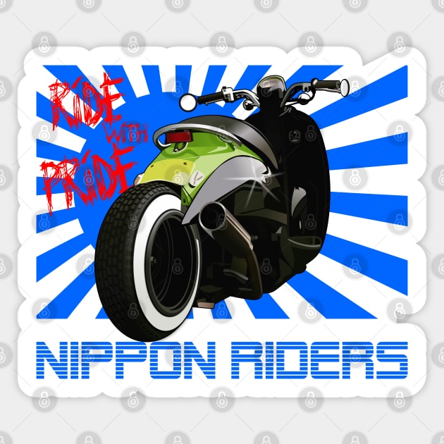 Nippon Riders Sticker by Akira31